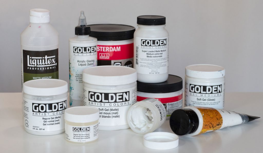 What is Gel Medium and What is it Used For? – Artsy Craftsy - How To Achieve Textured Look With Gel Medium